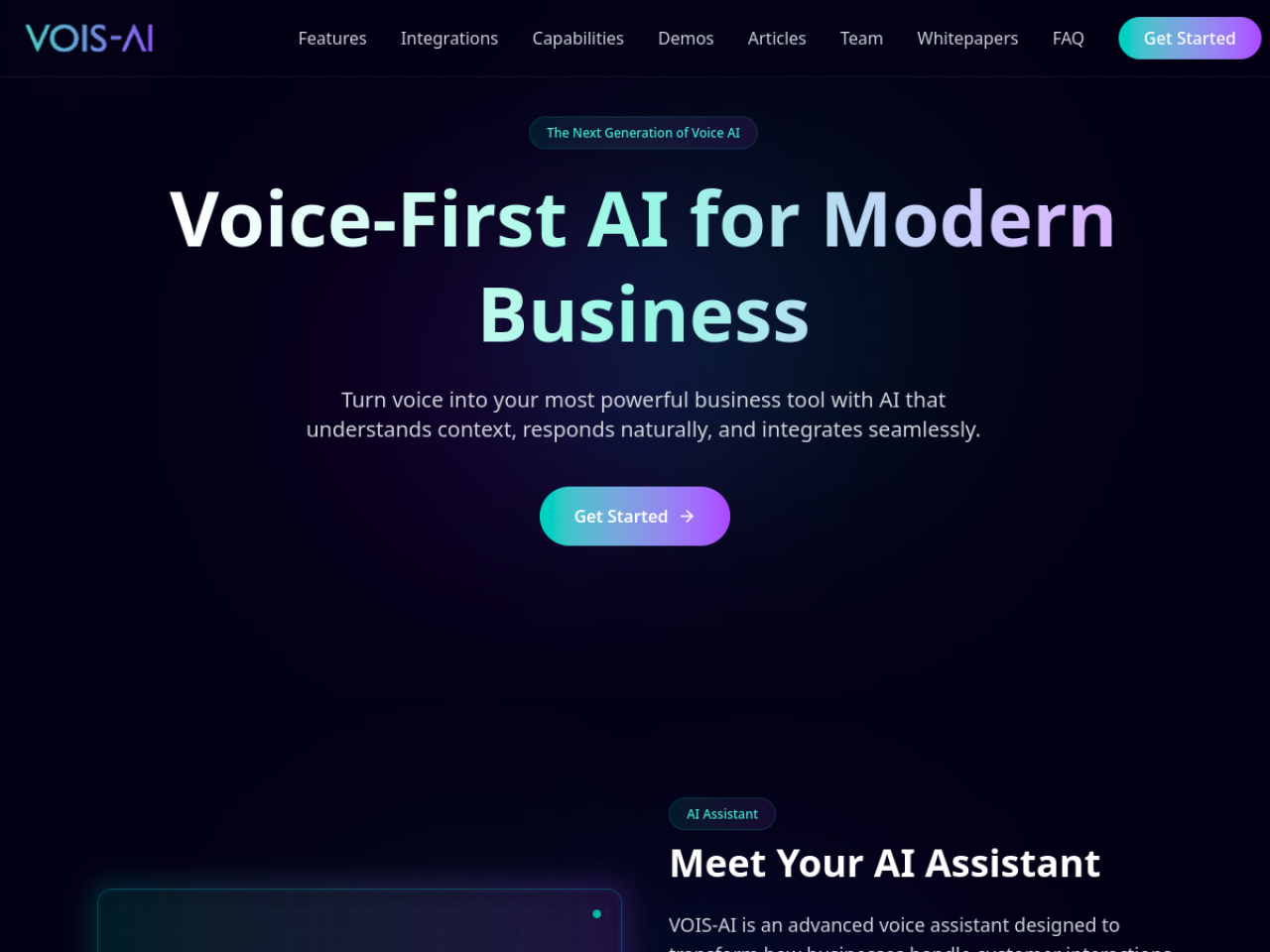 Vois AI screenshot