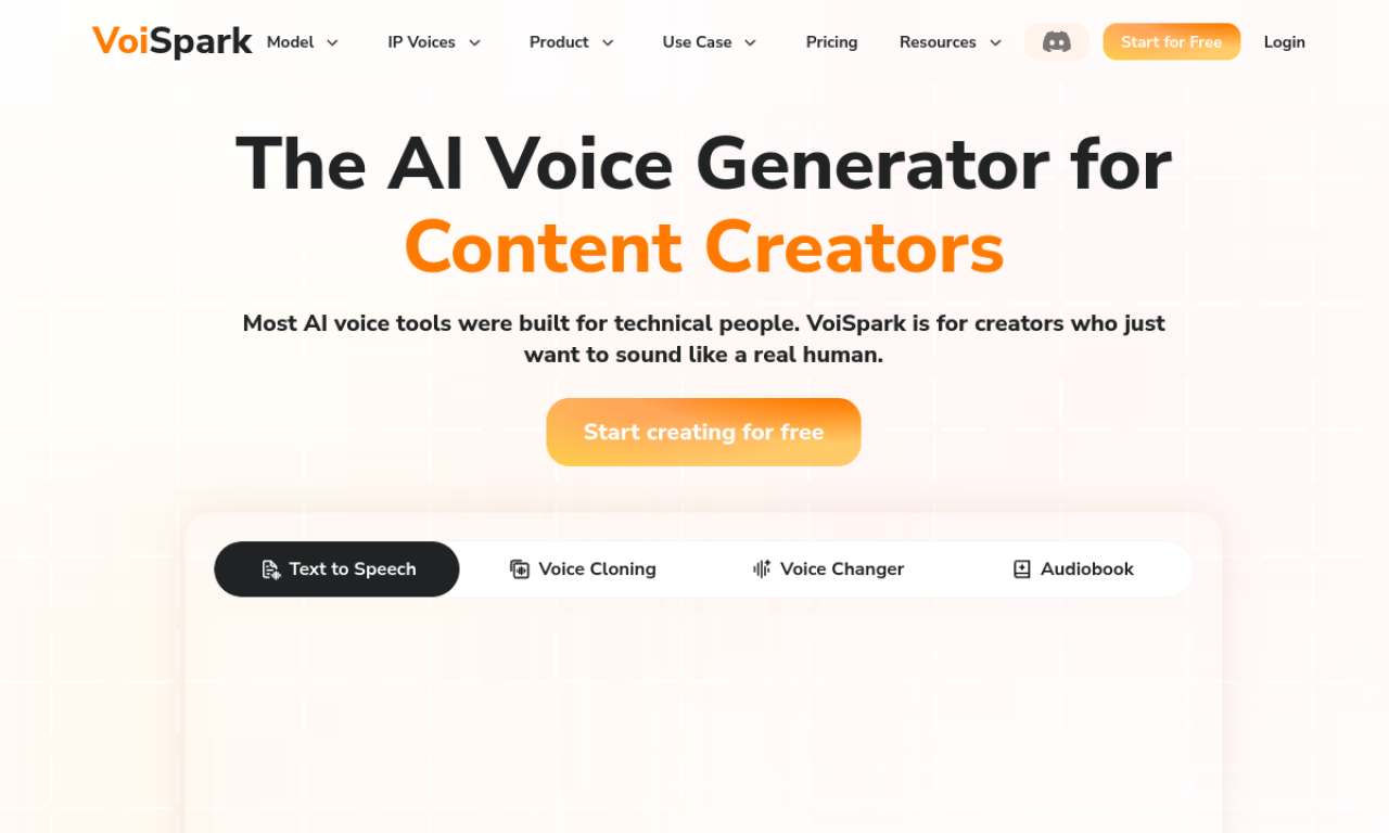 VoiSpark screenshot
