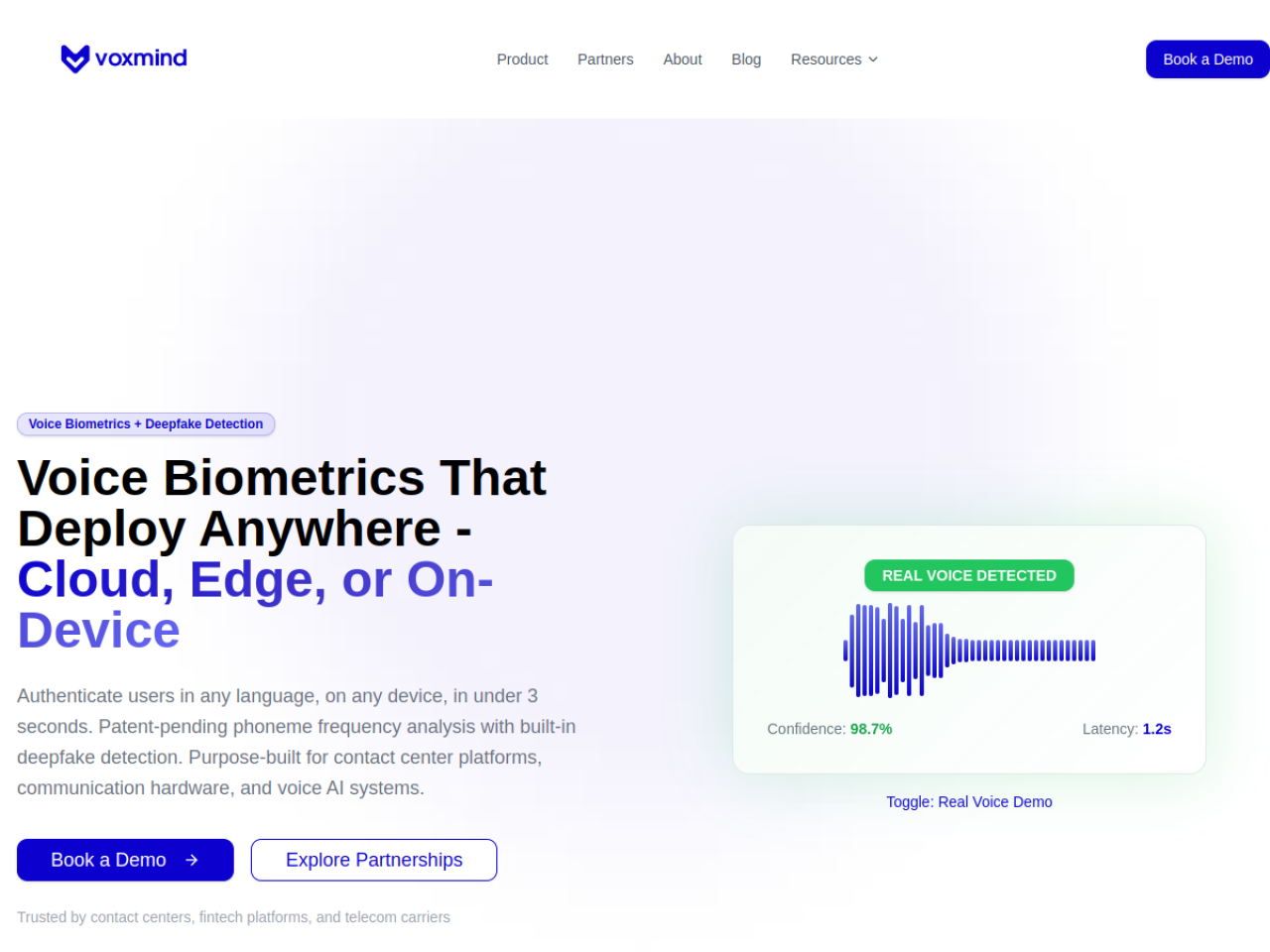 Voxmind screenshot