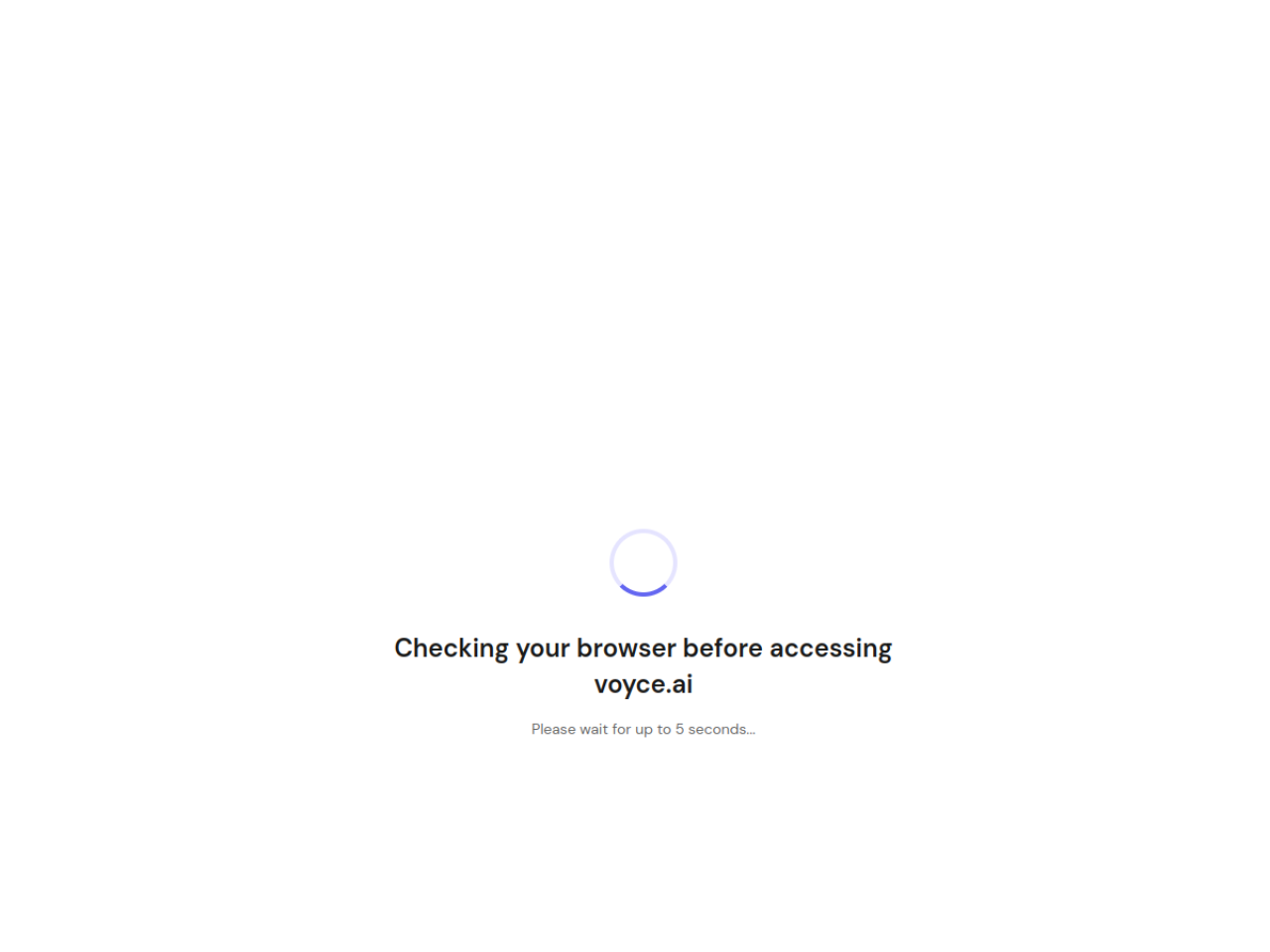 Voyce AI screenshot