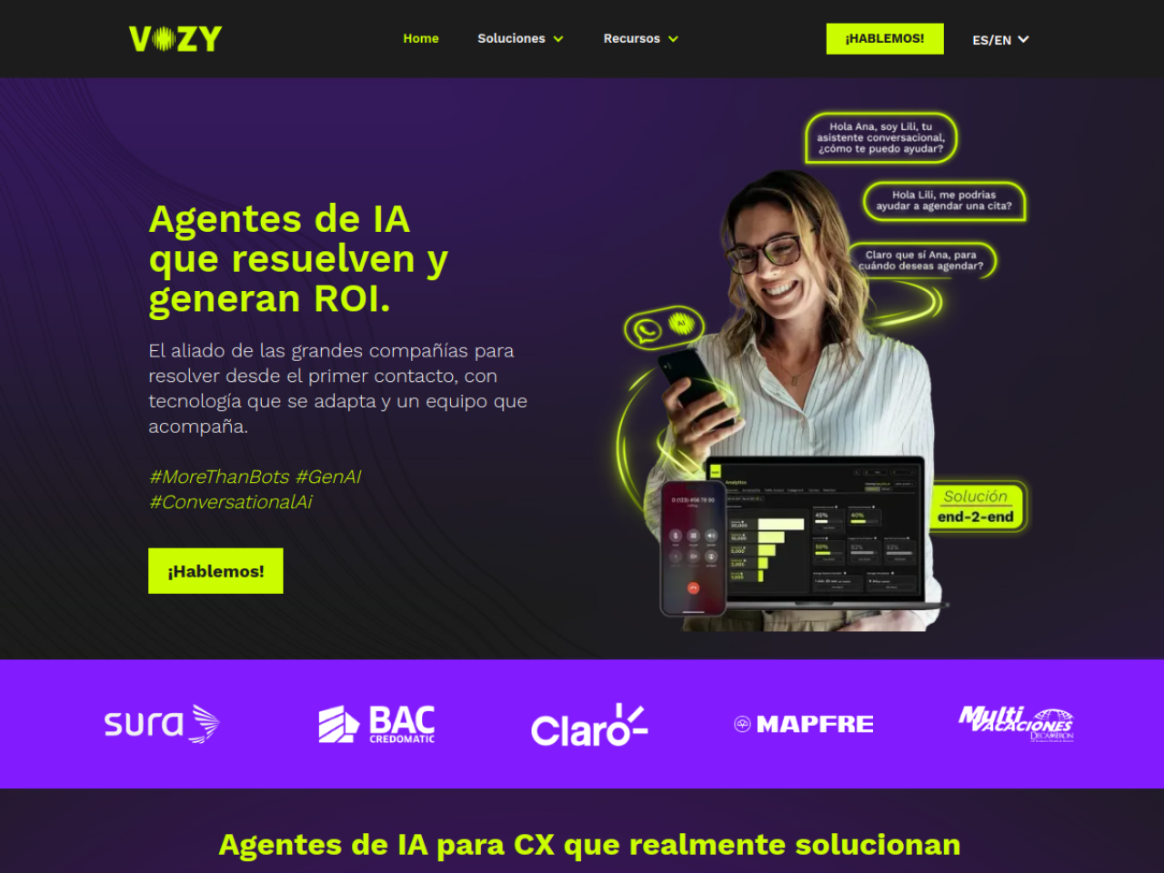 Vozy screenshot
