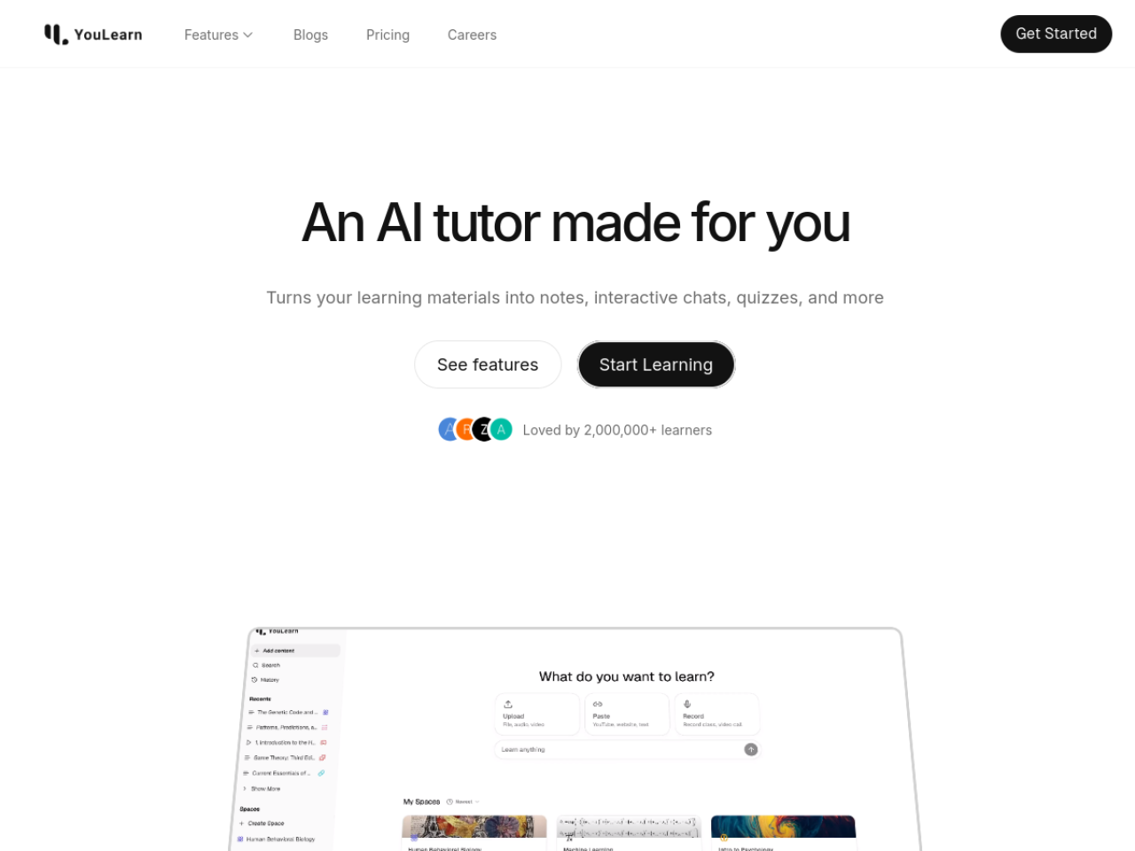 YouLearn AI screenshot